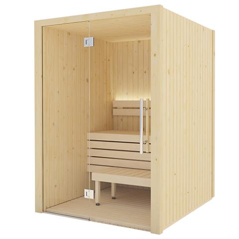 SaunaLife Model X2 XPERIENCE Series Indoor Sauna DIY Kit w/LED Light System, 1-2-Person