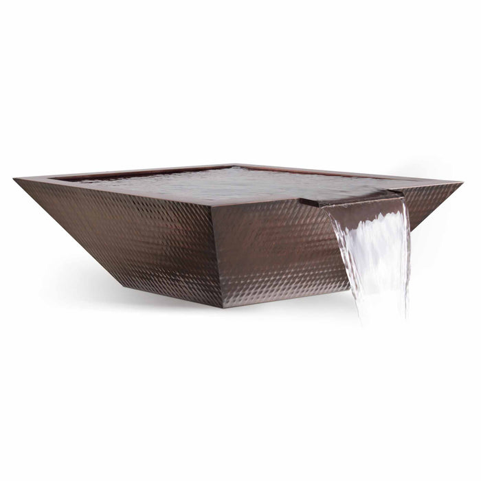 The Outdoor Plus Maya Water Bowl | Hammered Copper