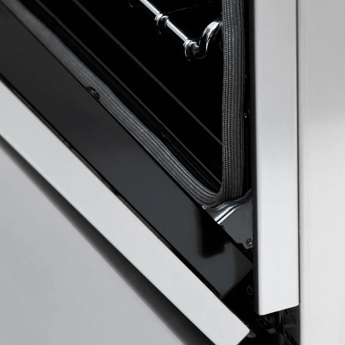 ZLINE 24 Inch Autograph Edition Gas Range in Stainless Steel with Champagne Bronze Accents