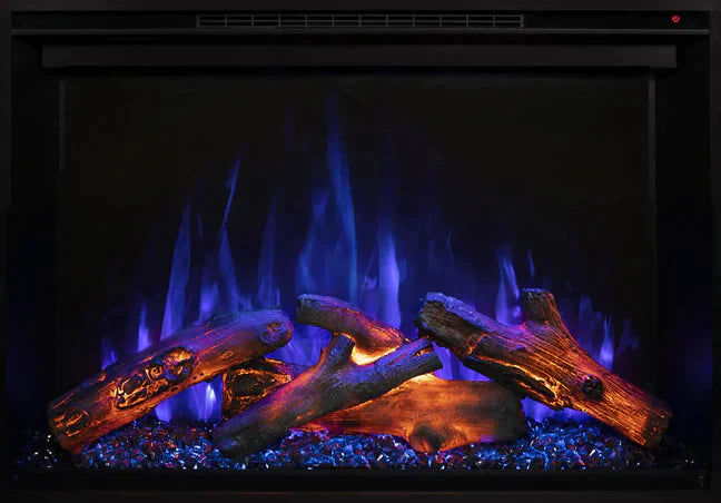 Modern Flames 30" Redstone Series Electric Fireplace Built-In Flush Mount
