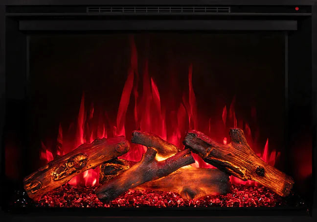 Modern Flames 36" Redstone Series Electric Fireplace Built-In Flush Mount