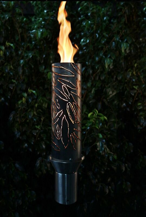 The Outdoor Plus Tropical Fire Torch -  Stainless Steel
