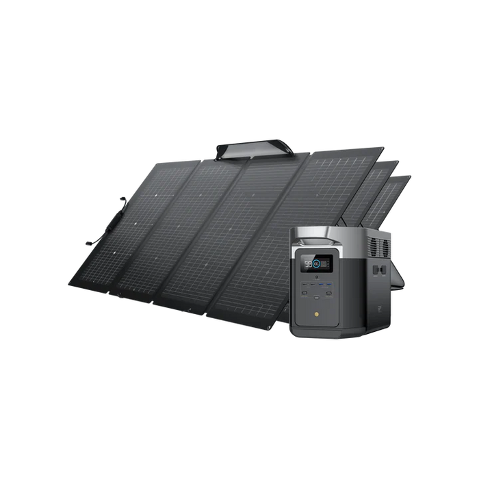 EcoFlow DELTA Max 2000 + 3*160W Solar Panel