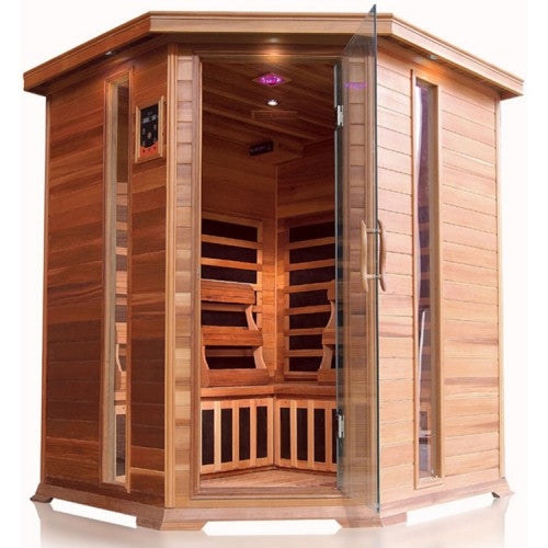 Corner Sauna