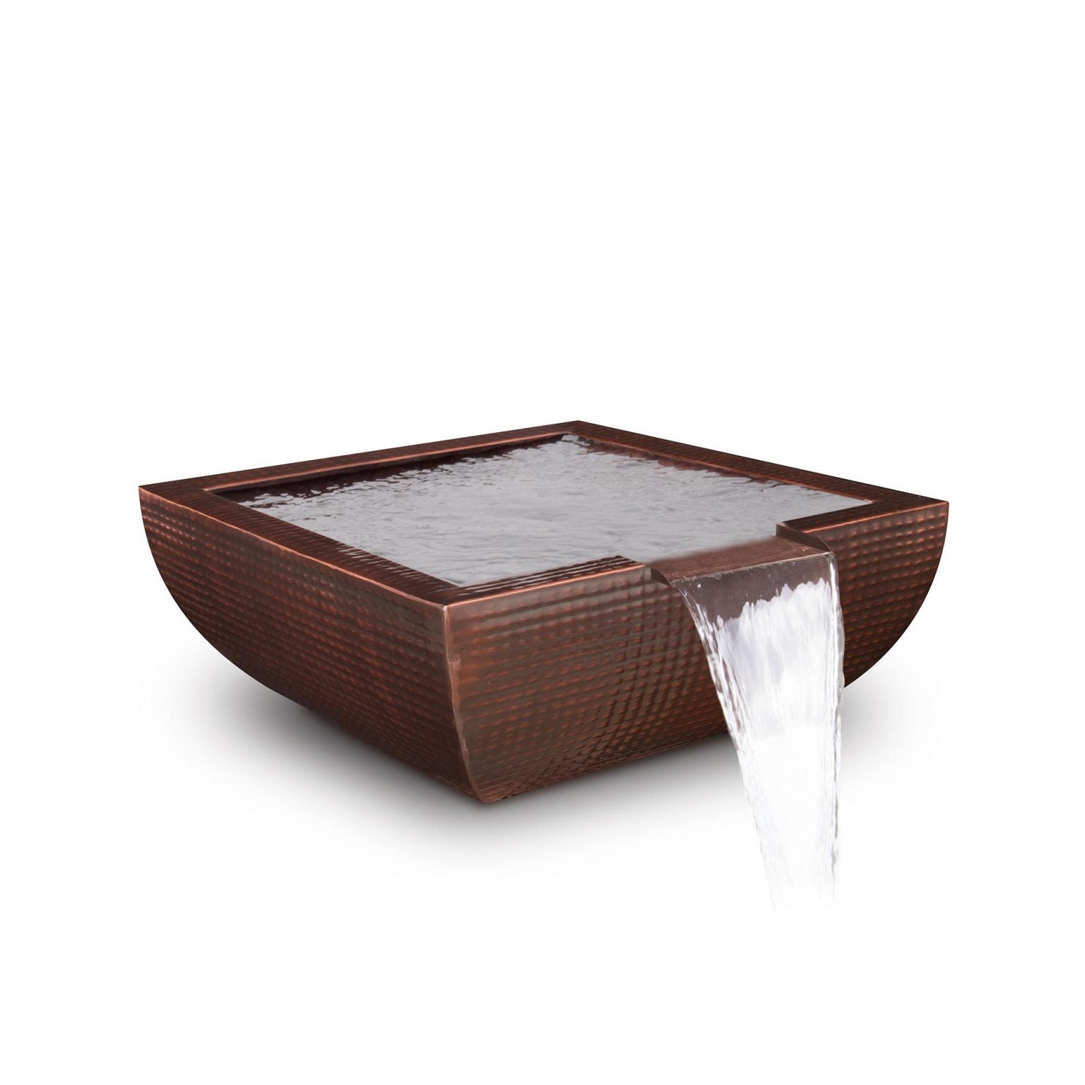 The Outdoor Plus Avalon Water Bowl | Hammered Copper