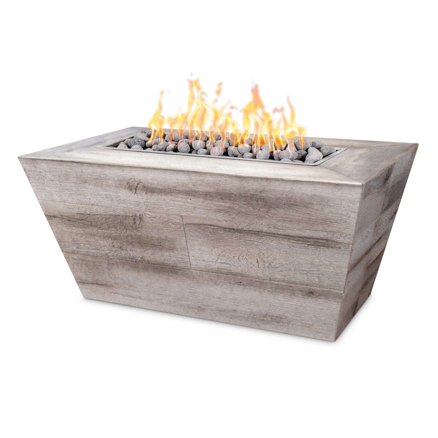 The Outdoor Plus Plymouth Fire Pit | Wood Grain