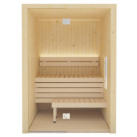 SaunaLife Model X2 XPERIENCE Series Indoor Sauna DIY Kit w/LED Light System, 1-2-Person
