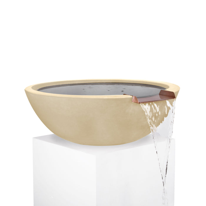The Outdoor Plus Sedona Water Bowl | GFRC Concrete