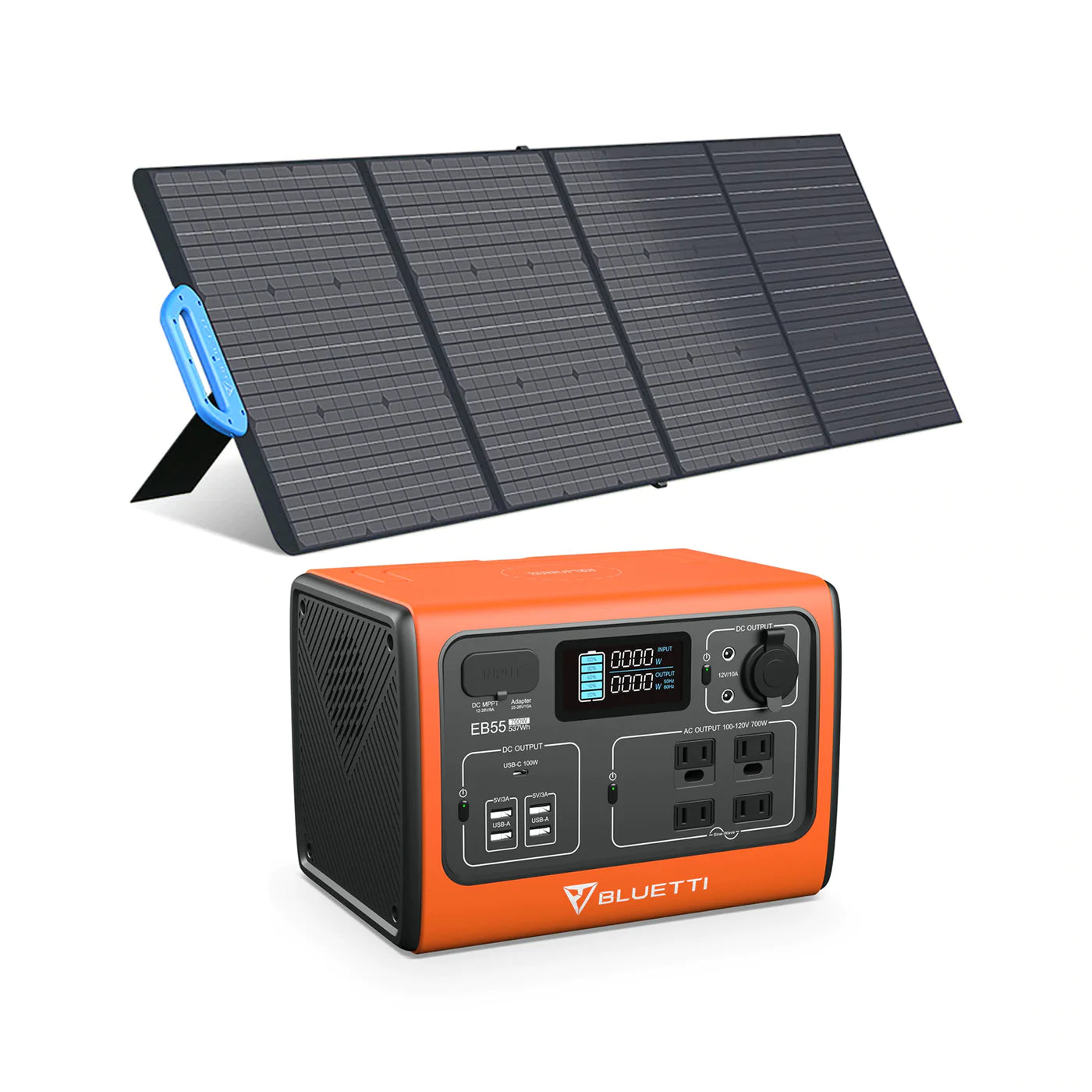 BLUETTI EB55 + 1*PV120 | Solar Generator Kit