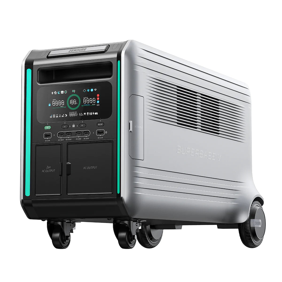 Zendure SuperBase V4600 Portable Power Station 4600Wh 120V/240V UPS