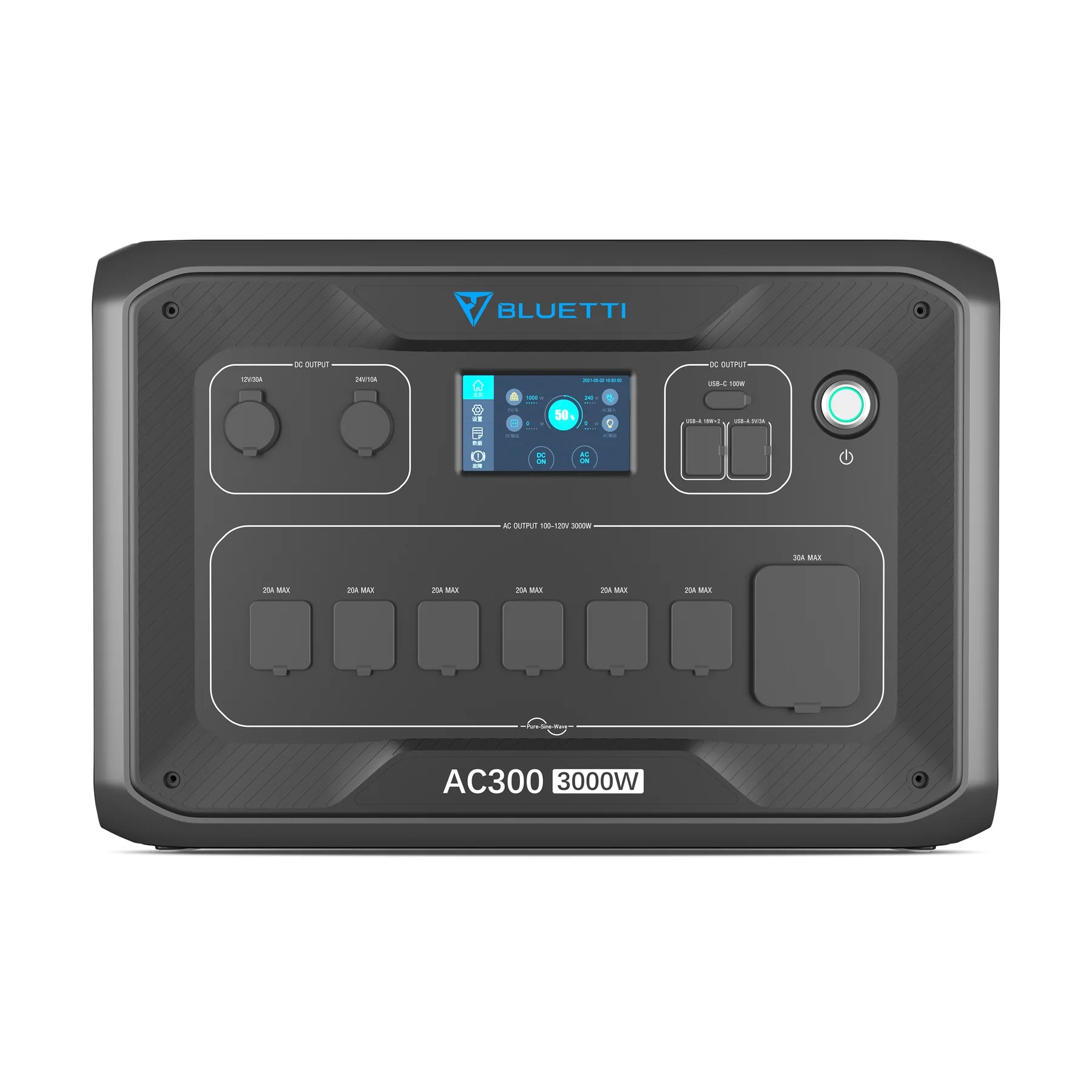 BLUETTI 2*AC300 + 4*B300 + 1*P030A | Home Battery Backup