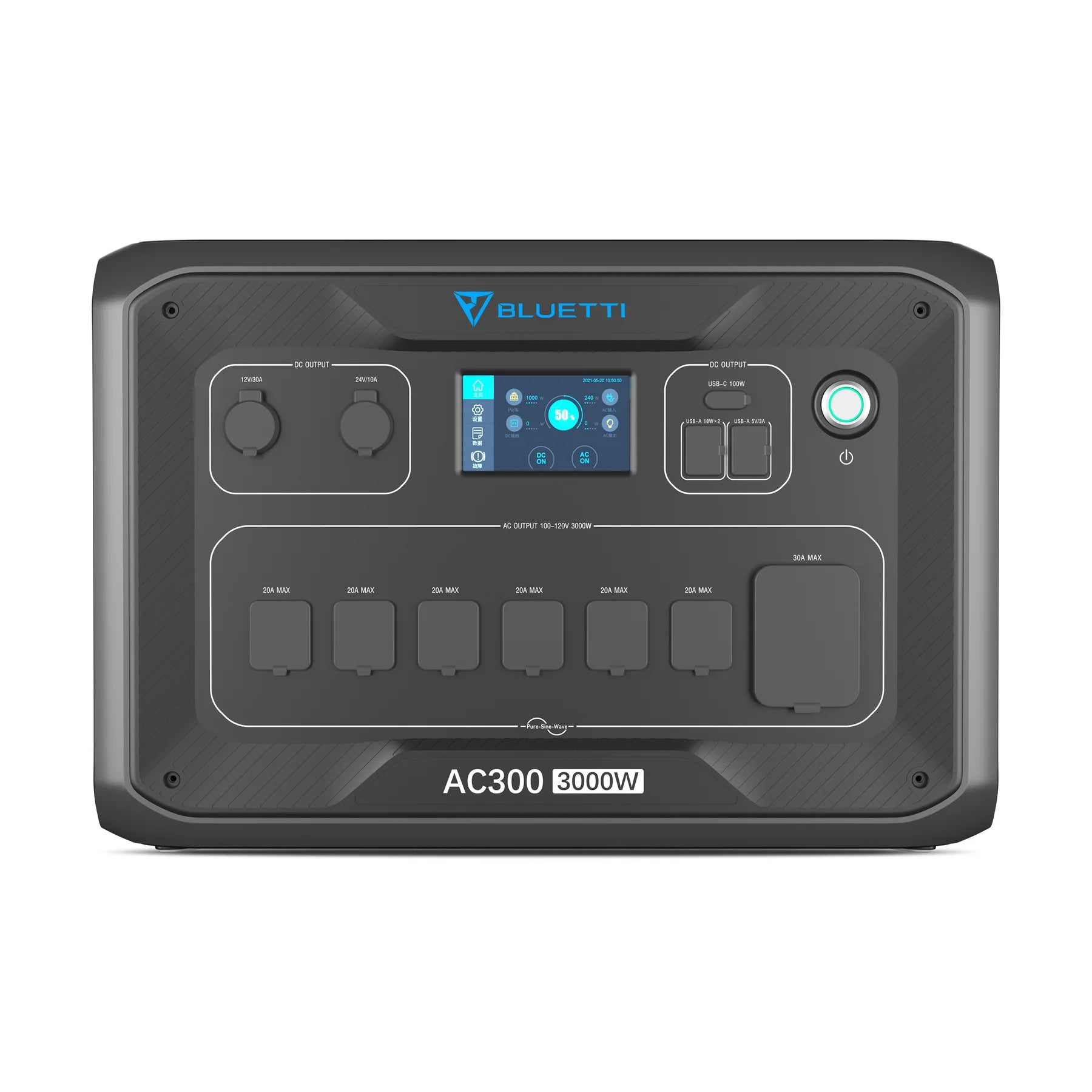 BLUETTI AC300 + 1*B300 | Home Battery Backup