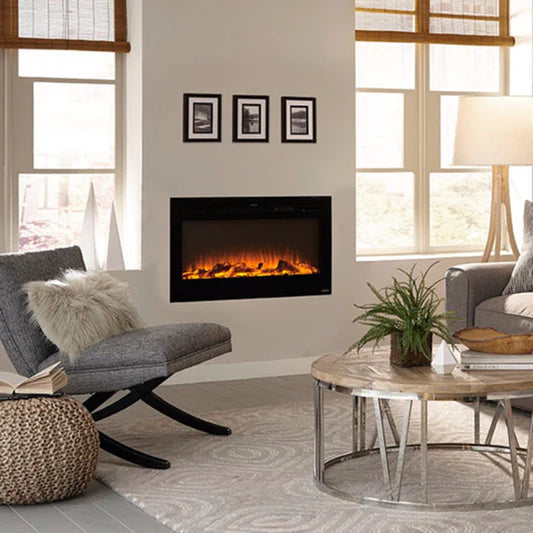 Touchstone The Sideline 36" Recessed Electric Fireplace