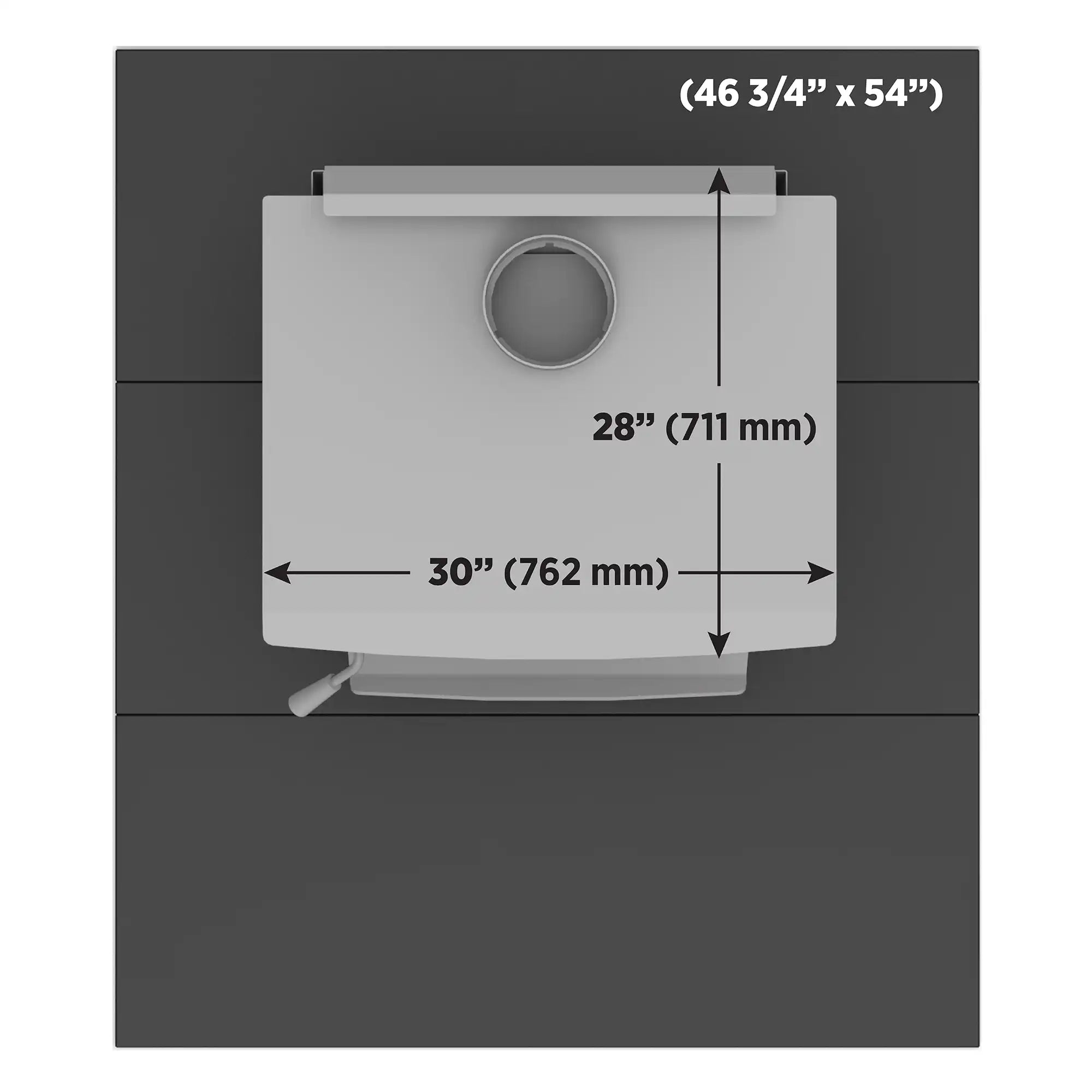 SBI 54" X 46 3/4" Modular Floor Protection System AC02711
