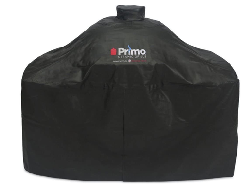 Primo Grill Cover for XL 400 in Cart with table product image 1