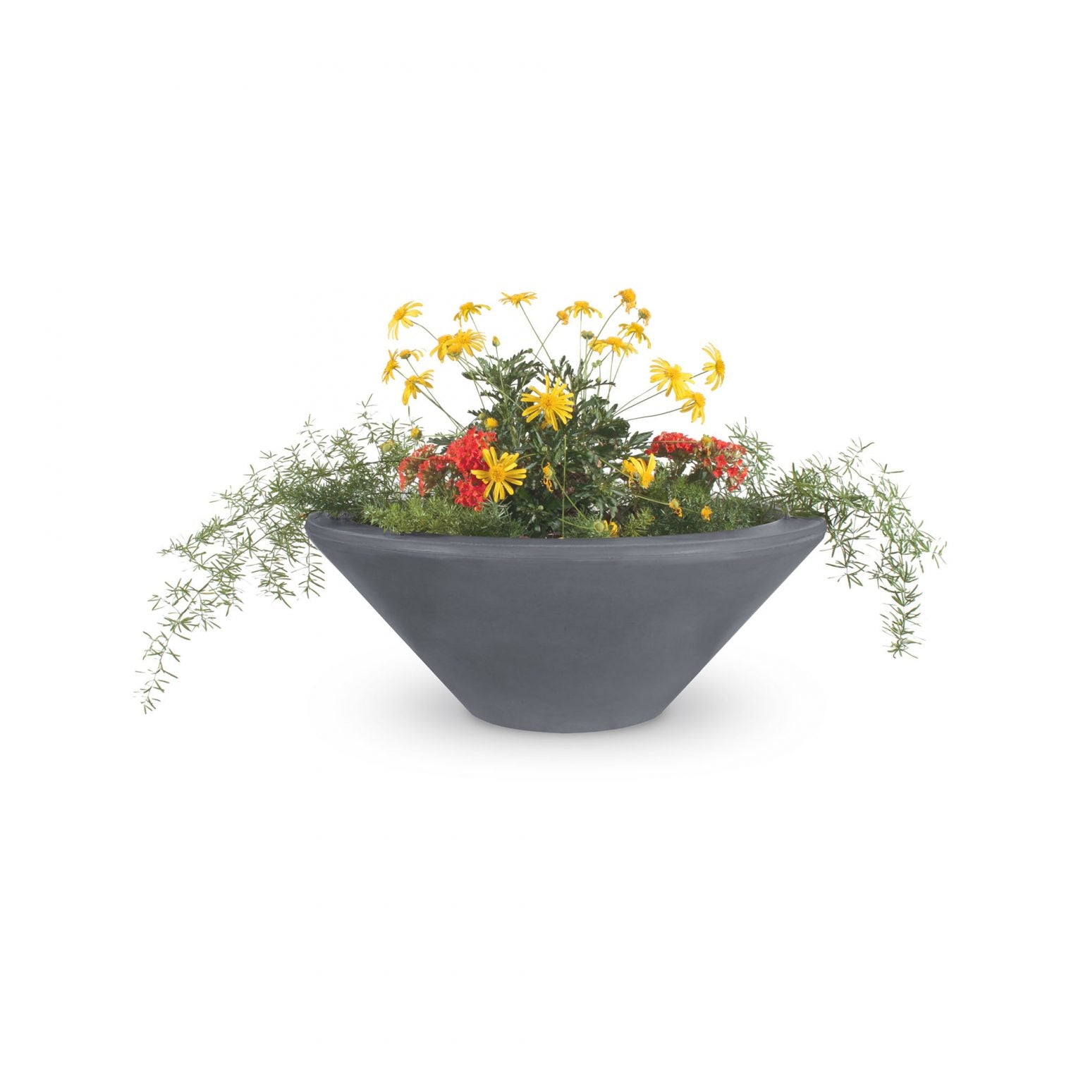 The Outdoor Plus Cazo Planter Bowl | GFRC Concrete