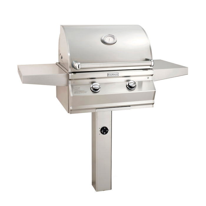Fire Magic Choice Multi-User CM430s In Ground Post Grill