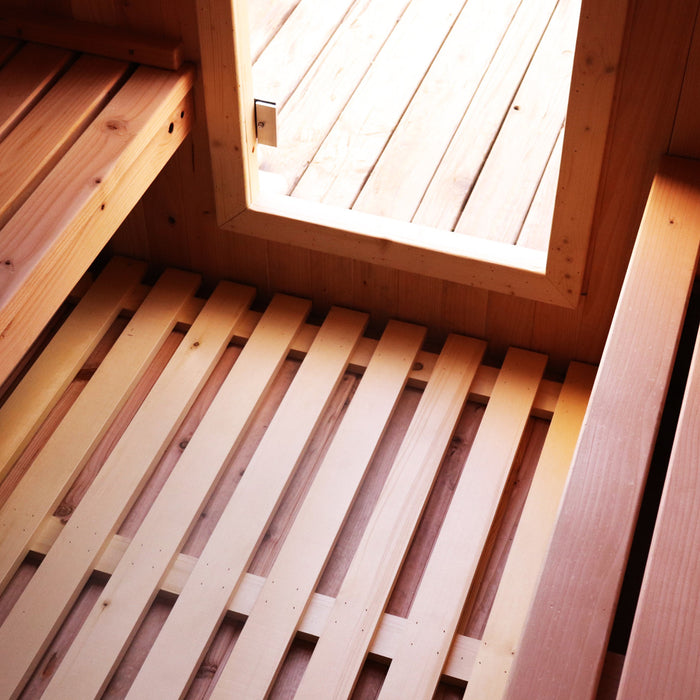Hemlock Mobile Outdoor Sauna with Trailer