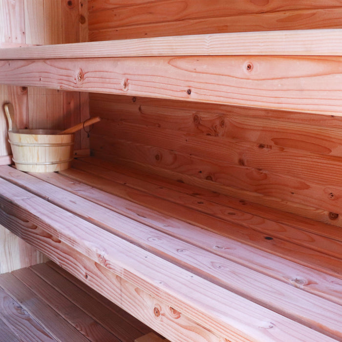 Hemlock Mobile Outdoor Sauna with Trailer