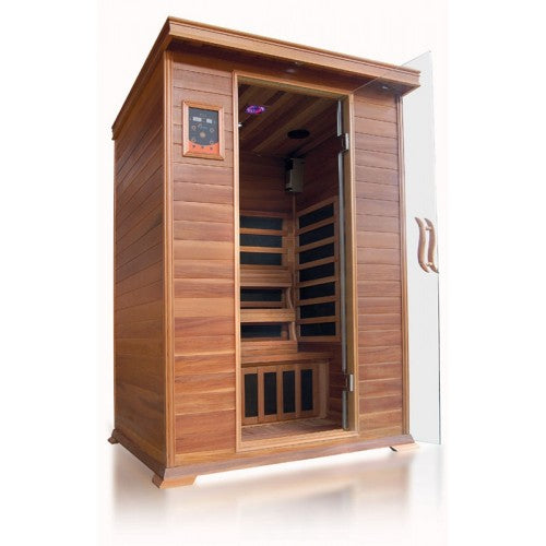 SunRay Sierra | 2-Person Indoor Infrared Sauna |  200K