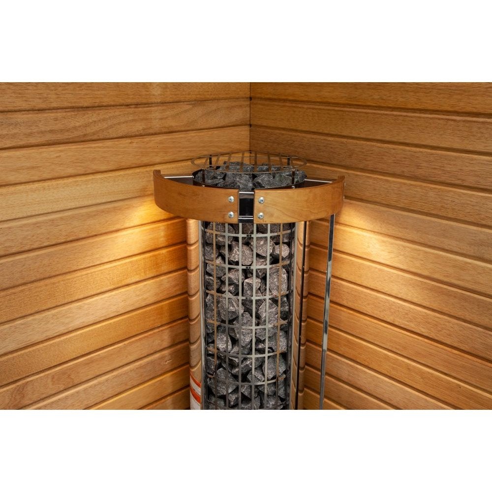 Harvia Cilindro Half Series 8kW Sauna Heater PC80 with Built-in Controls