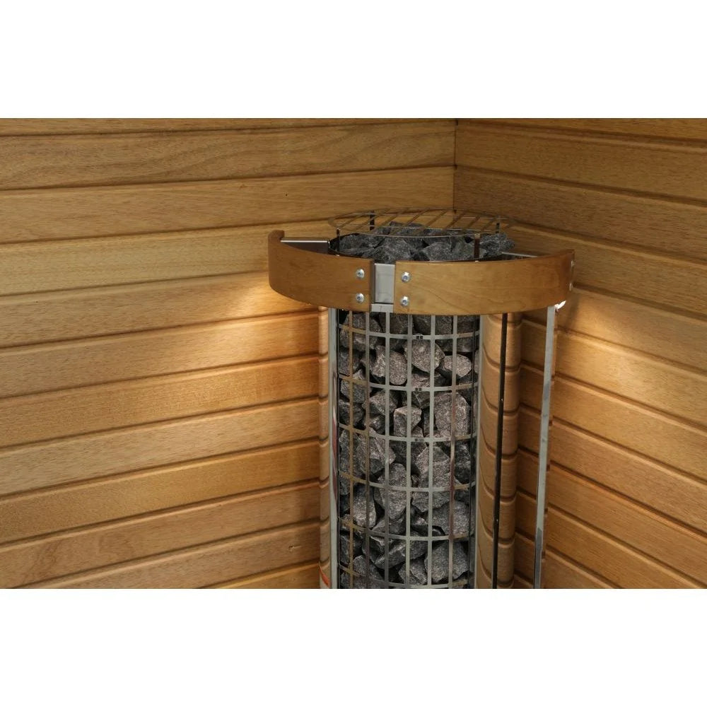 Harvia Cilindro Half Series 9kW Sauna Heater PC90 with Built-in Controls