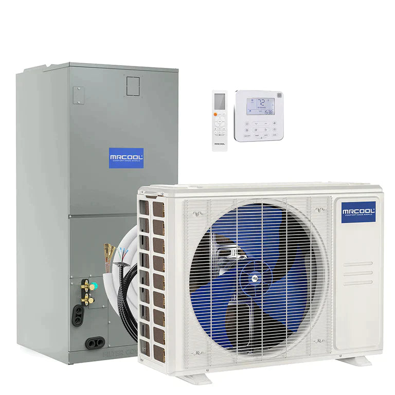 MRCOOL 30K BTU 18.5 SEER Ducted Air Handler and Condenser with 25 ft. Pre-Charged Line Set