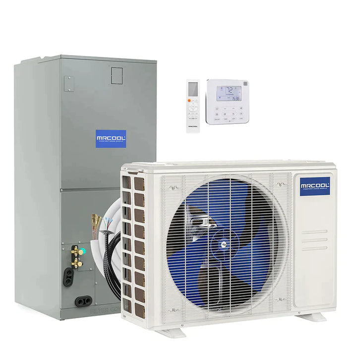 MRCOOL 30K BTU 18.5 SEER Ducted Air Handler and Condenser with 25 ft. Pre-Charged Line Set