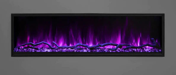 Modern Flames 56" Landscape Pro Slim Built-In Electric Fireplace