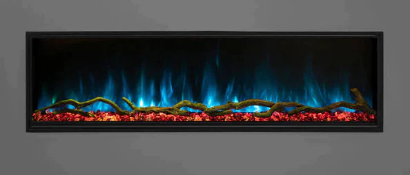 Modern Flames 96" Landscape Pro Slim Built-In Electric Fireplace