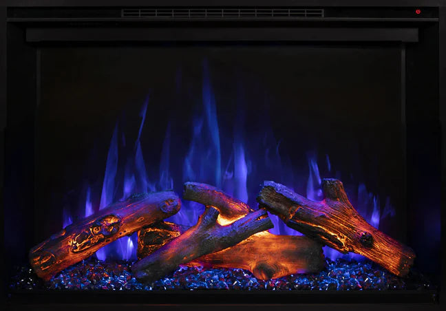 Modern Flames 26" Redstone Series Electric Fireplace Built-In Flush Mount