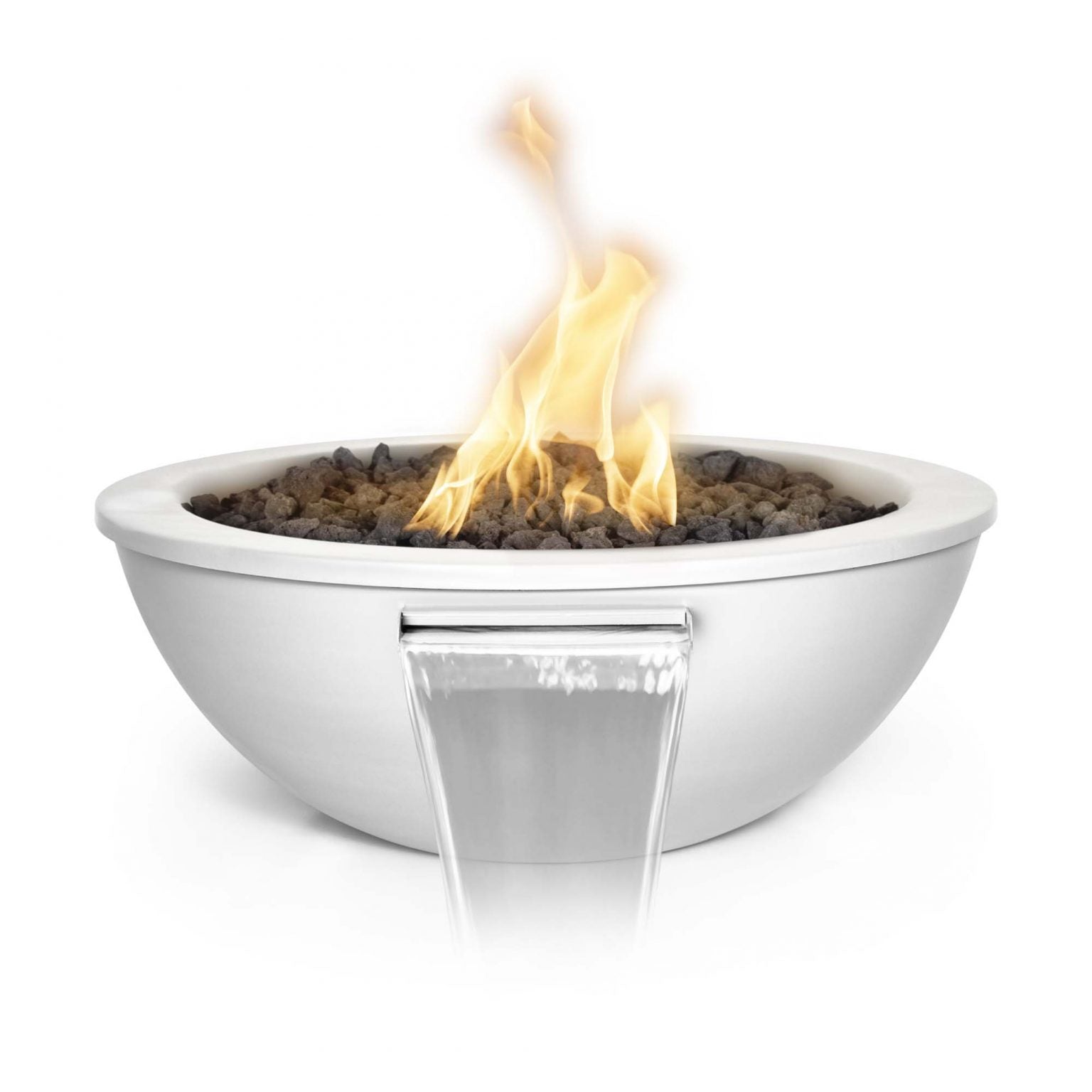 The Outdoor Plus 27" Sedona Fire & Water Bowl | Metal Powder Coated
