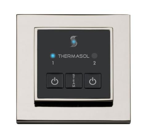 ThermaSol Steam Shower Control, Easy Start Series, Modern