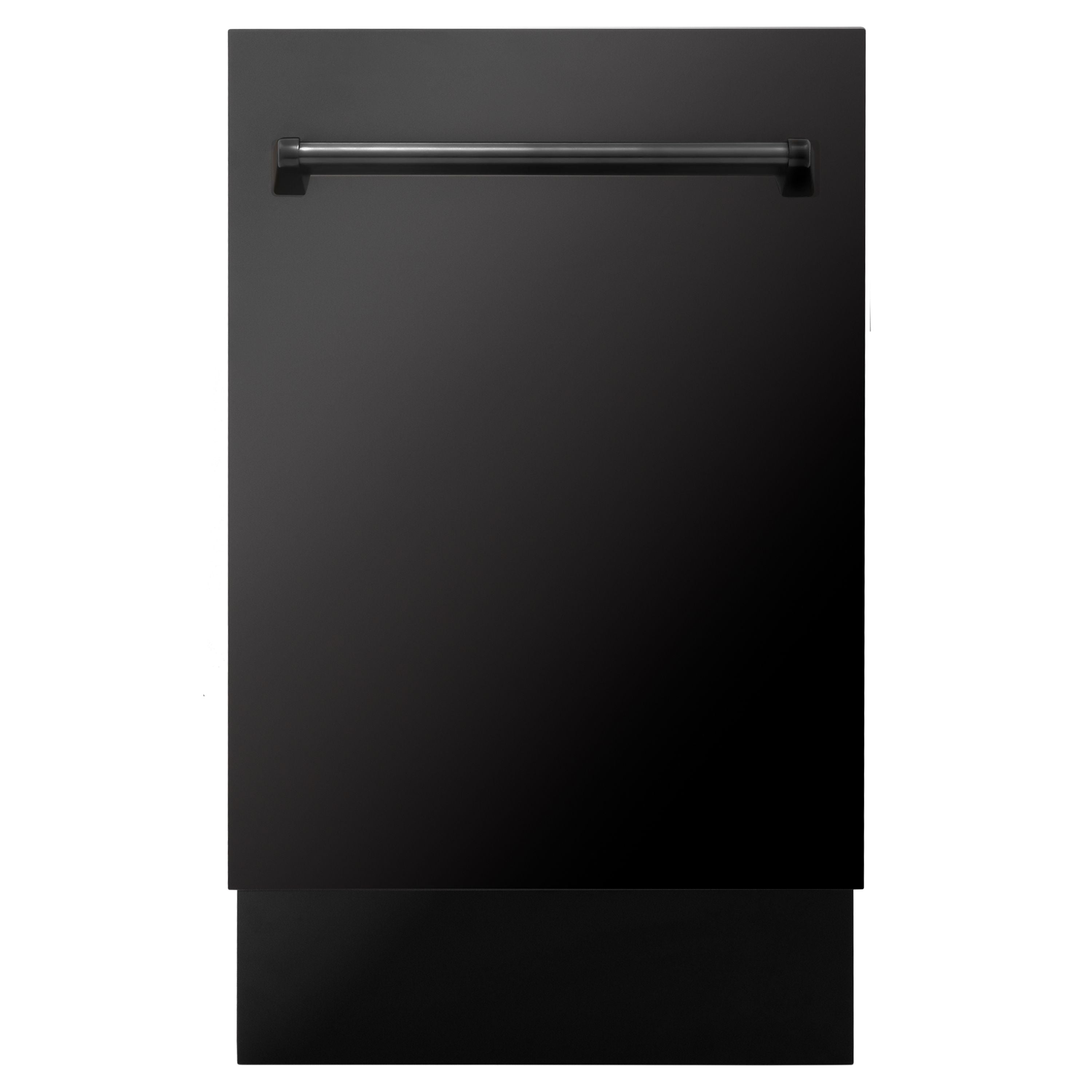 ZLINE 18 In. Tallac Series 3rd Rack Top Control Dishwasher in Black Stainless Steel, 51dBa