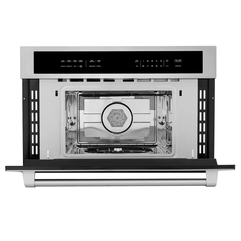 ZLINE 30 in. Built-in Convection Microwave Oven in Stainless Steel with Speed and Sensor Cooking
