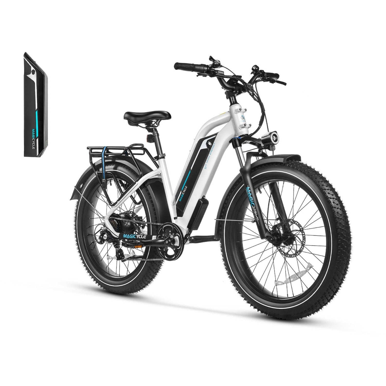 Magicycle Cruiser Pro Step-thru Ebike with Second 52V 20Ah Battery Limited Combo Sale