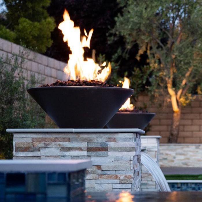 The Outdoor Plus Cazo Fire Bowl | GFRC Concrete
