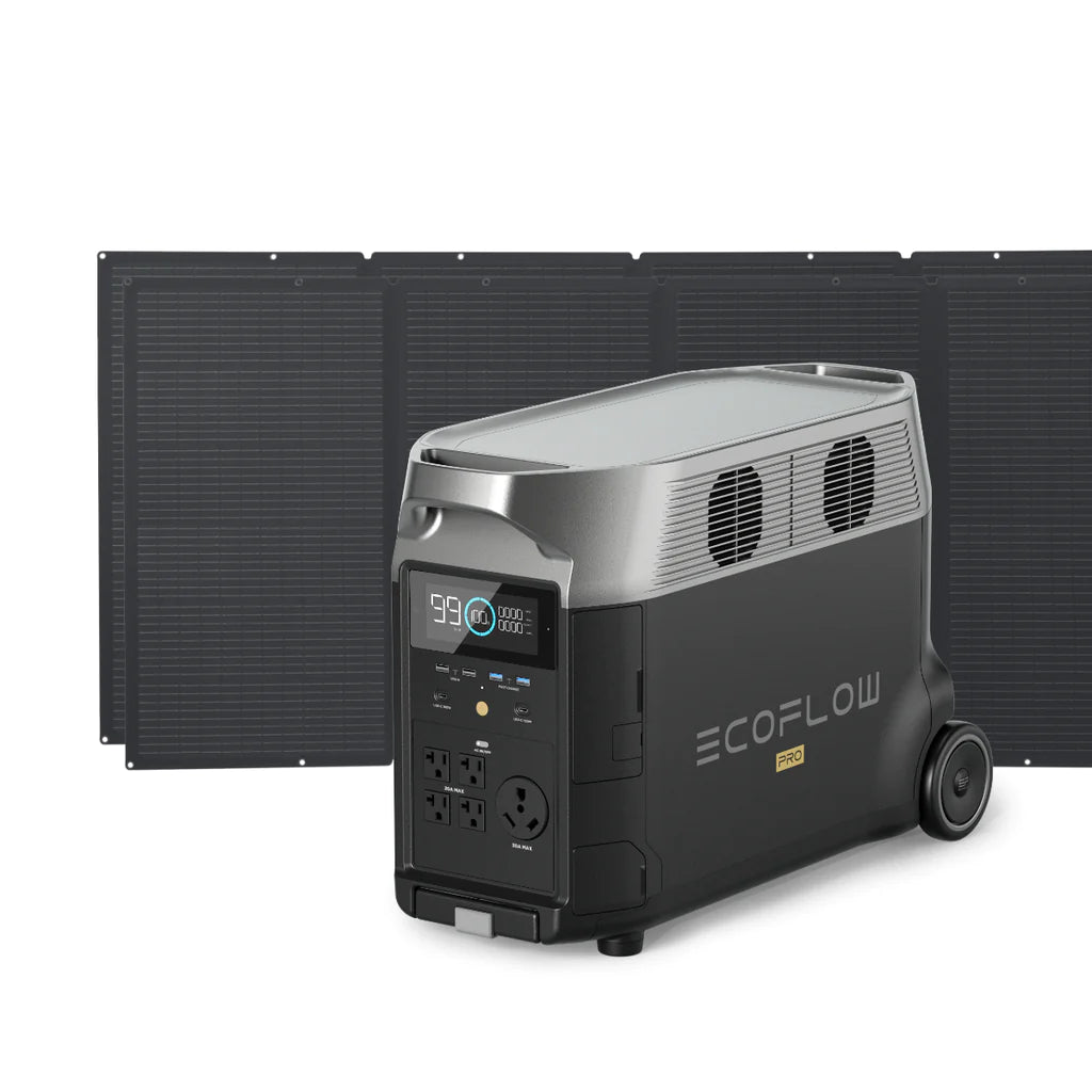 EcoFlow DELTA Pro + 2*400W Solar Panel