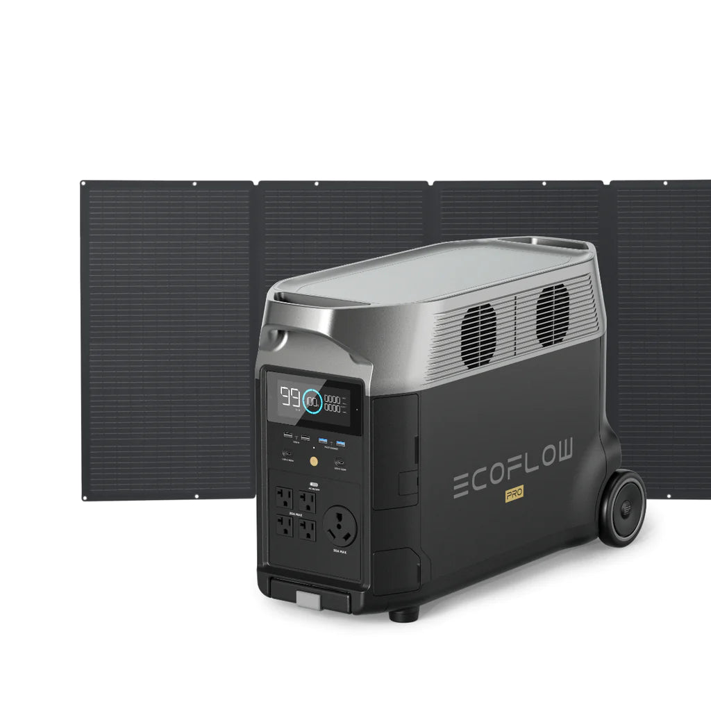 EcoFlow DELTA Pro + 1*400W Solar Panel