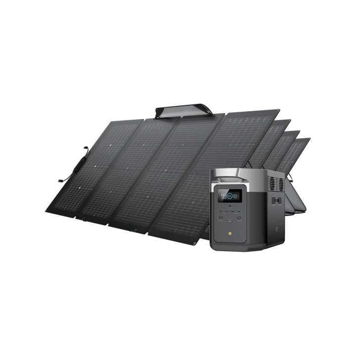 EcoFlow DELTA Max 2000 + 4*160W Solar Panel