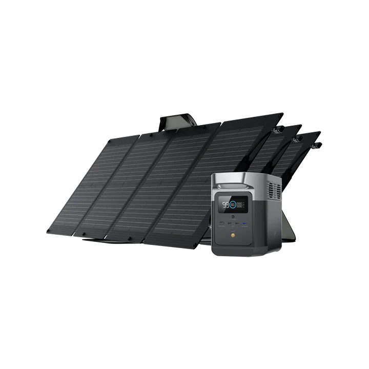 EcoFlow DELTA mini + 3 x 110W Solar Panel