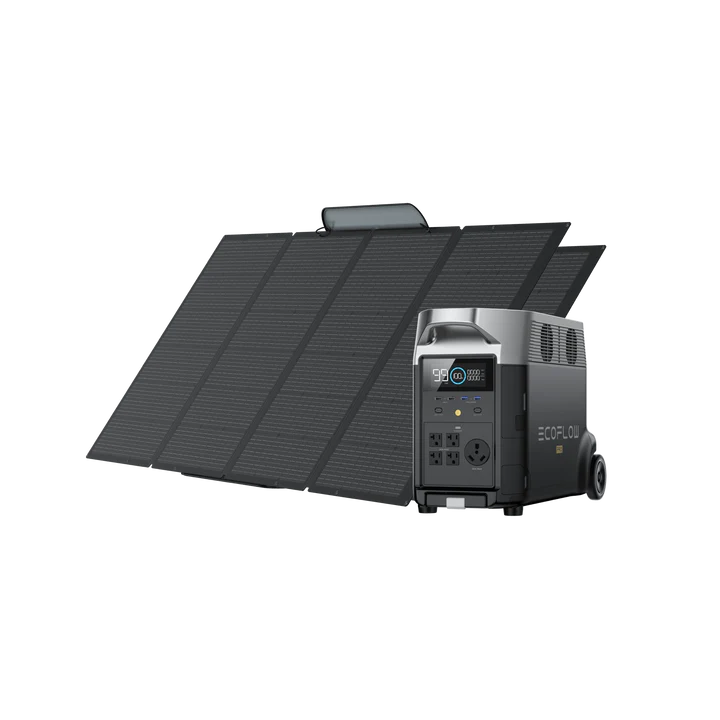 EcoFlow DELTA 2 + 2* 220W Portable Solar Panel