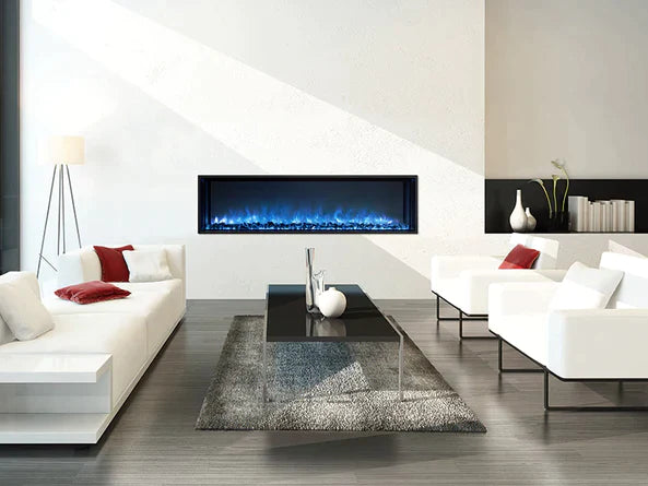 Modern Flames 60" Landscape Contemporary Electric Fireplace Fullview 2 Series