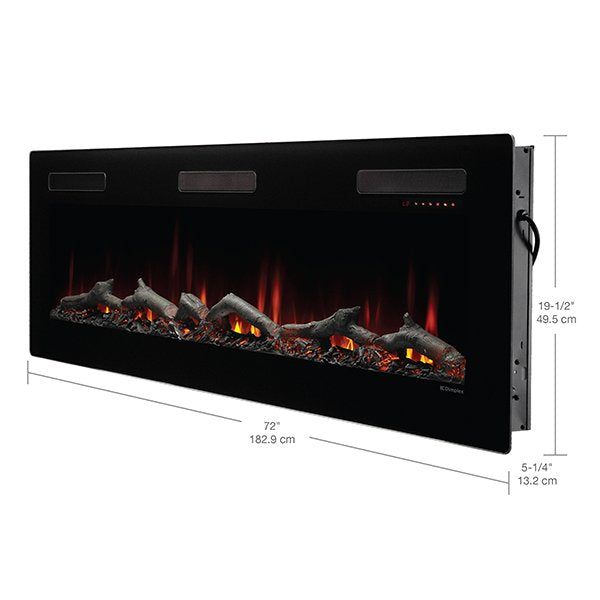 Dimplex Sierra Wall-mounted/Built-In Linear Electric Fireplace