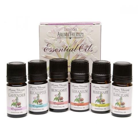 ThermaSol Aromatherapy Essential Oil, Variety 6 Pack