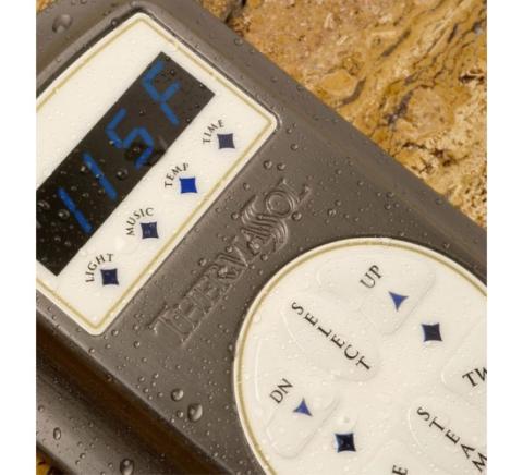ThermaSol Signature Series, Steam Shower Control, 5.6" Digital Control, Contemporary Flushmount