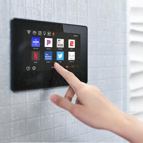 ThermaSol Steam Shower Control, 10", TouchScreen, WiFi