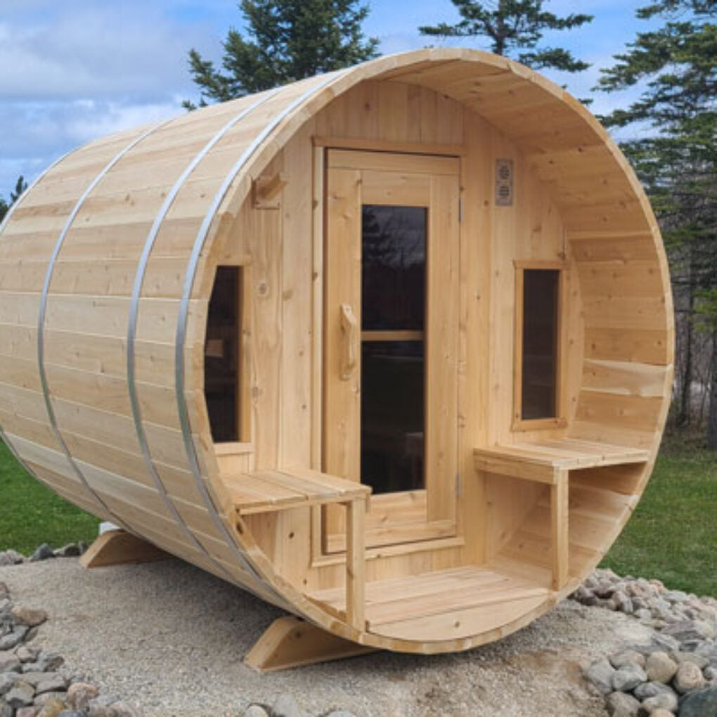 Canadian Timber Tranquility Barrel Sauna CTC2345