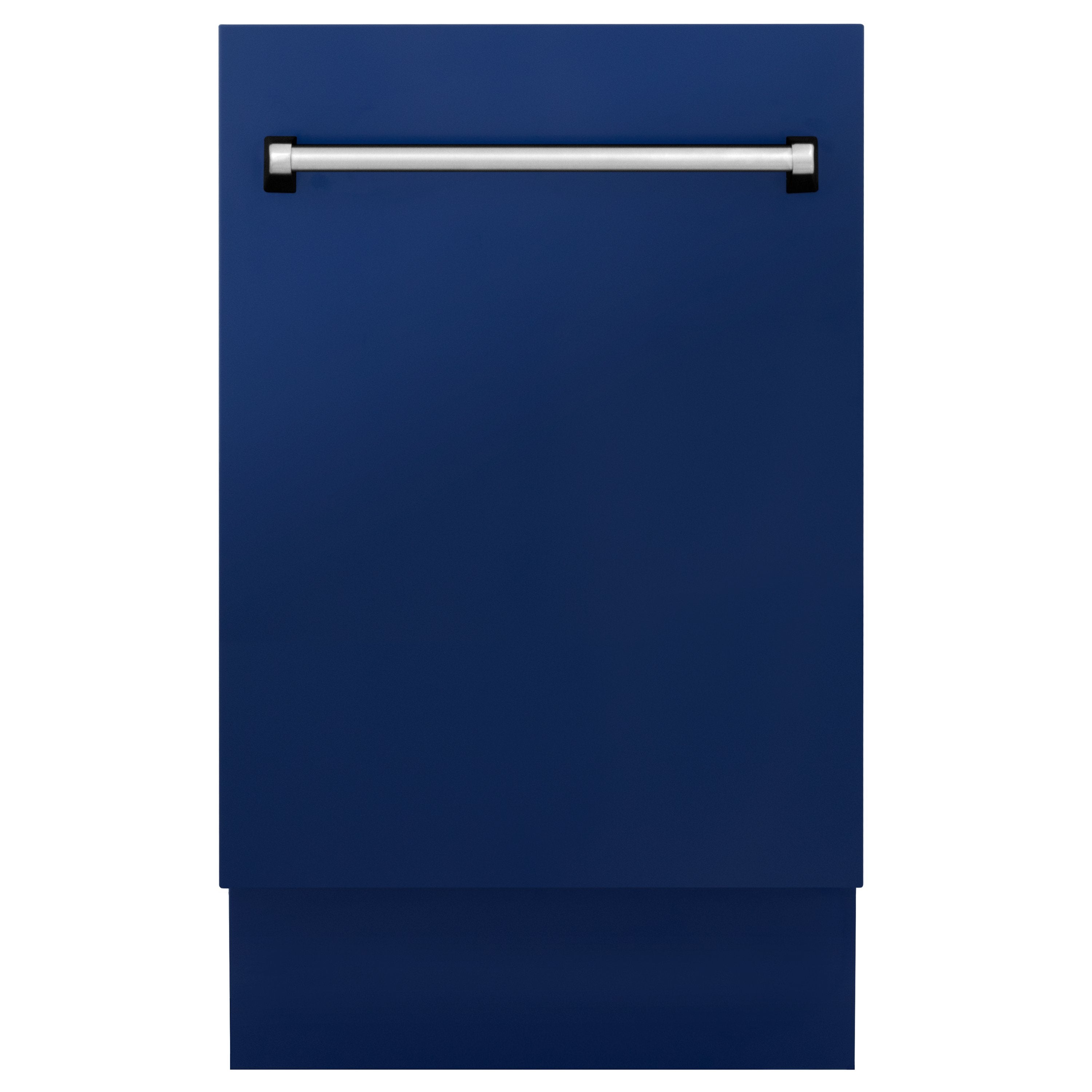 ZLINE 18 in. Top Control Tall Dishwasher in Blue Gloss with 3rd Rack
