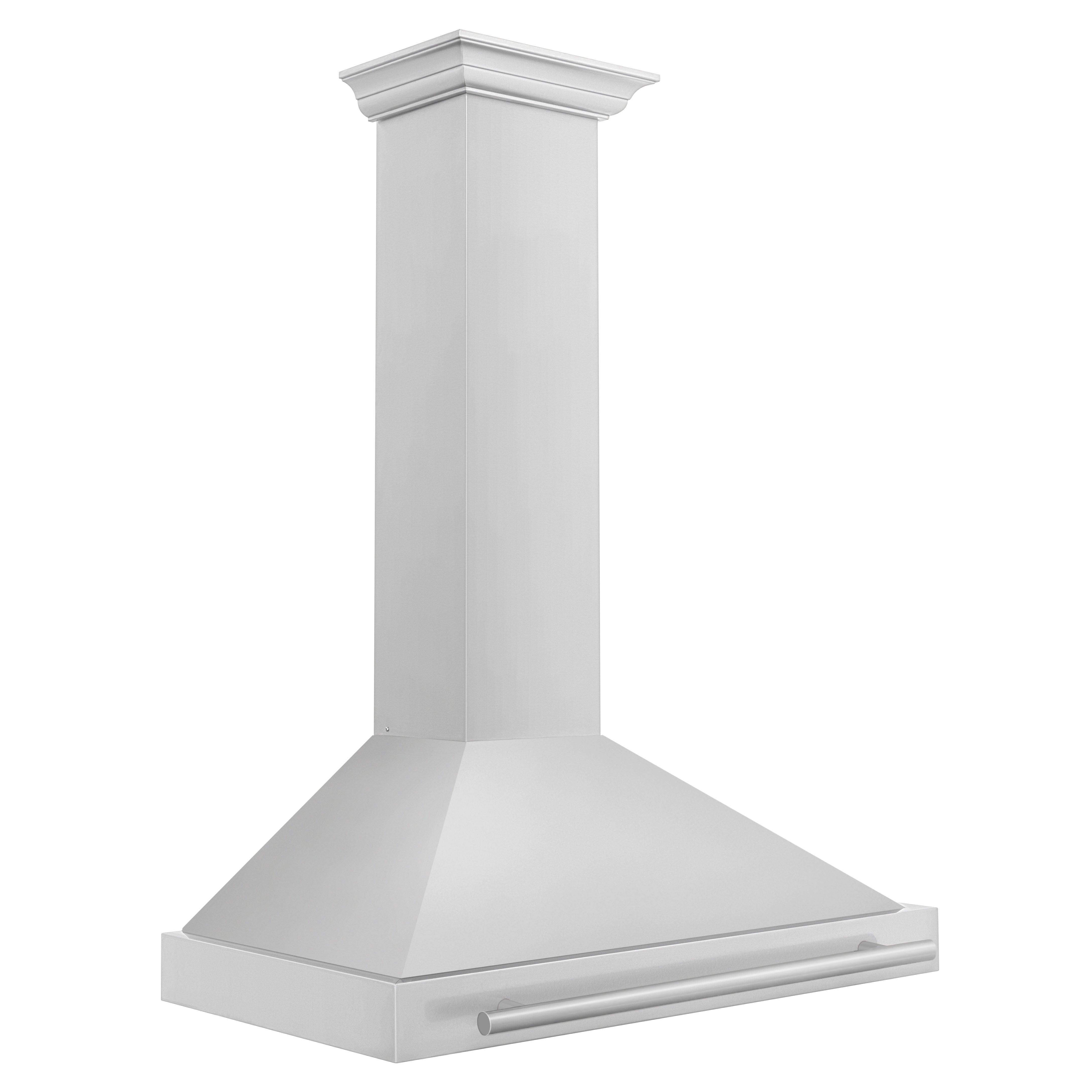 ZLINE 36 Inch Stainless Steel Range Hood with Stainless Steel Handle, KB4STX-36